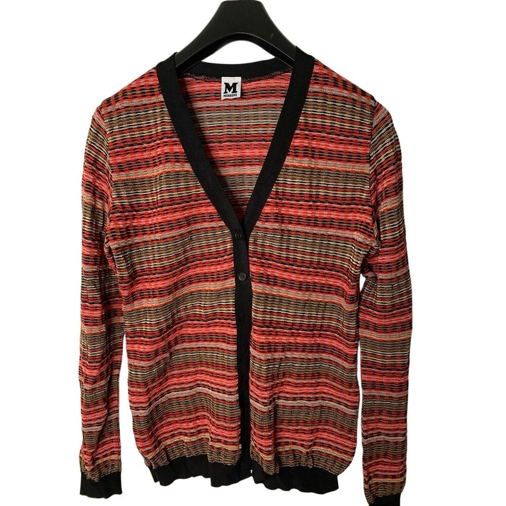 Missoni cardigan button front sweater women's size 50